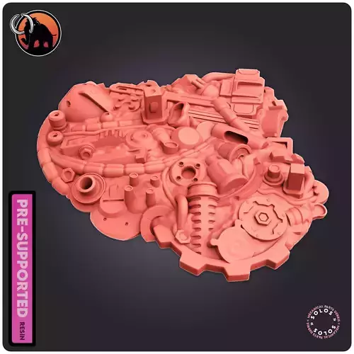 Mecanical Parts Debris