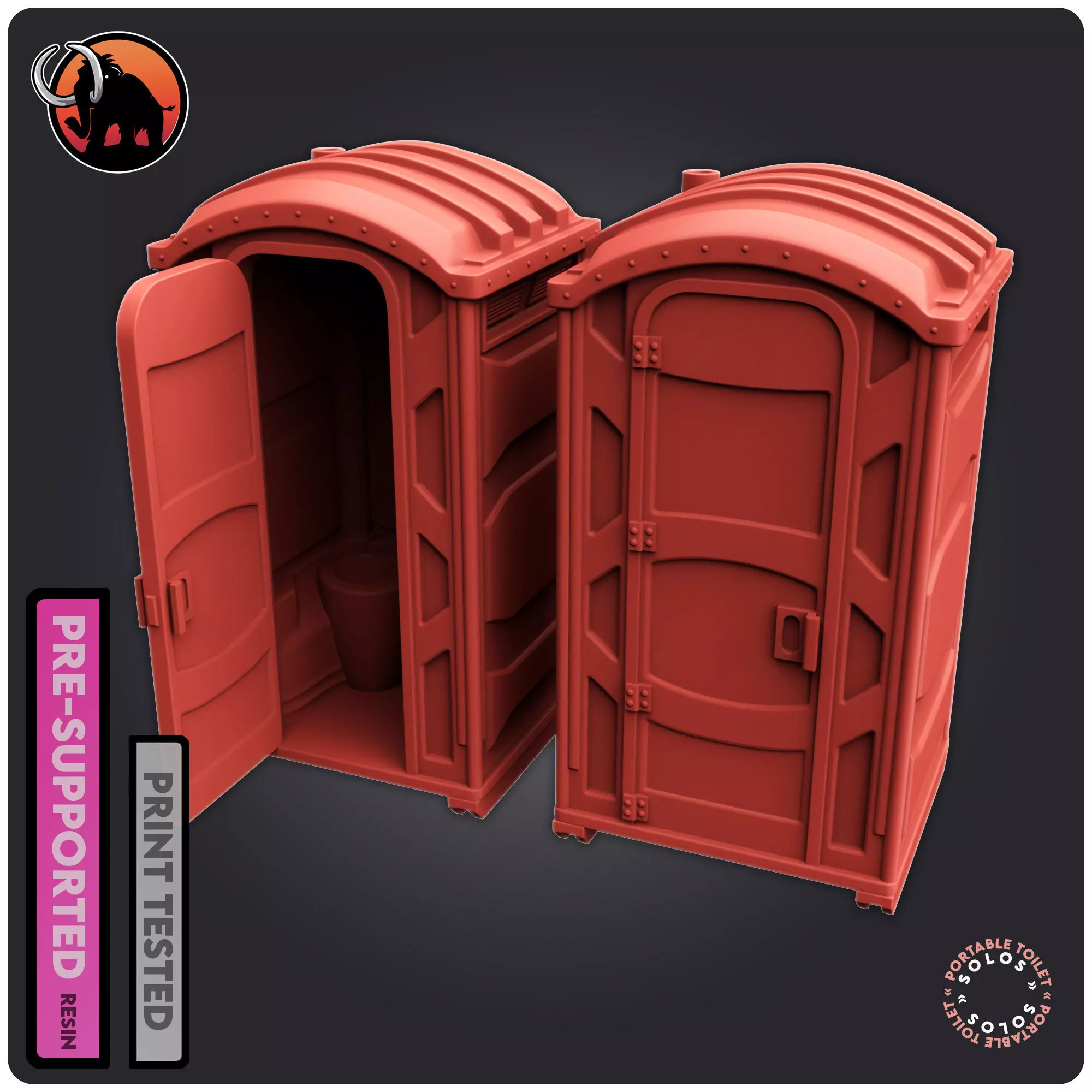 Portable Toilet 3D print model_0