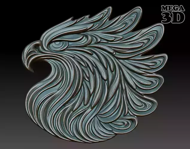 Eagle basrelief 09 240724