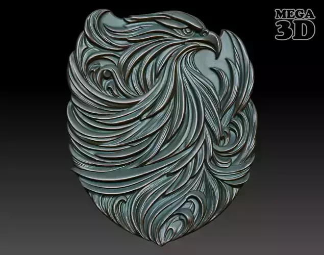 Eagle basrelief 03 240724