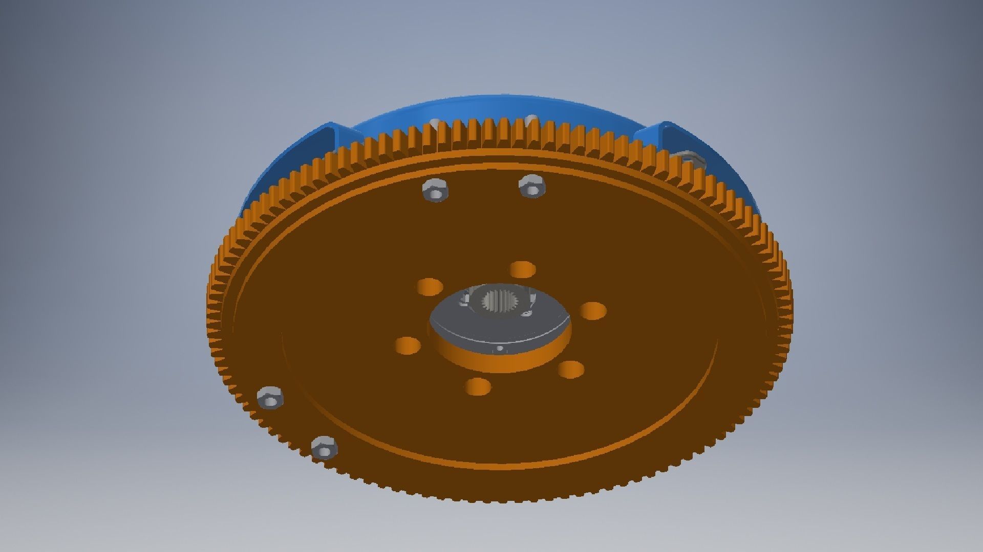 Car clutch 3D model 3D model_15