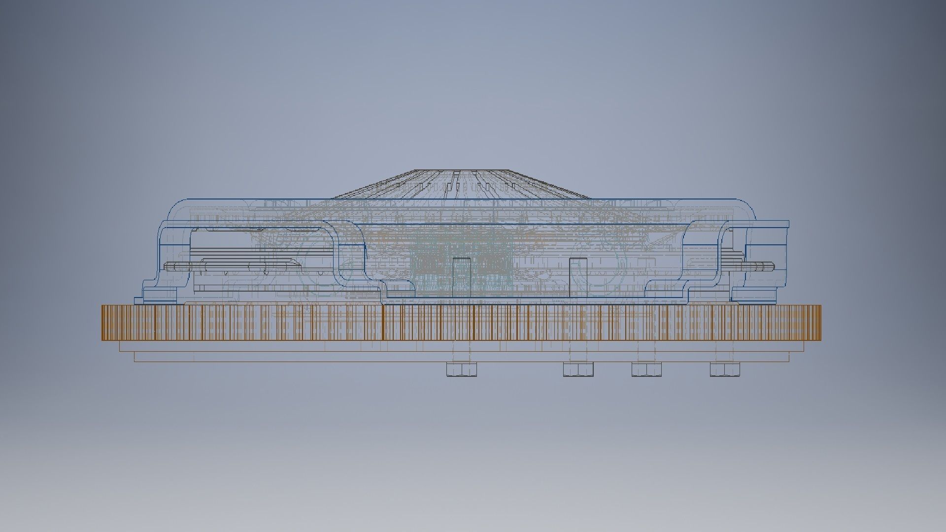 Car clutch 3D model 3D model_12