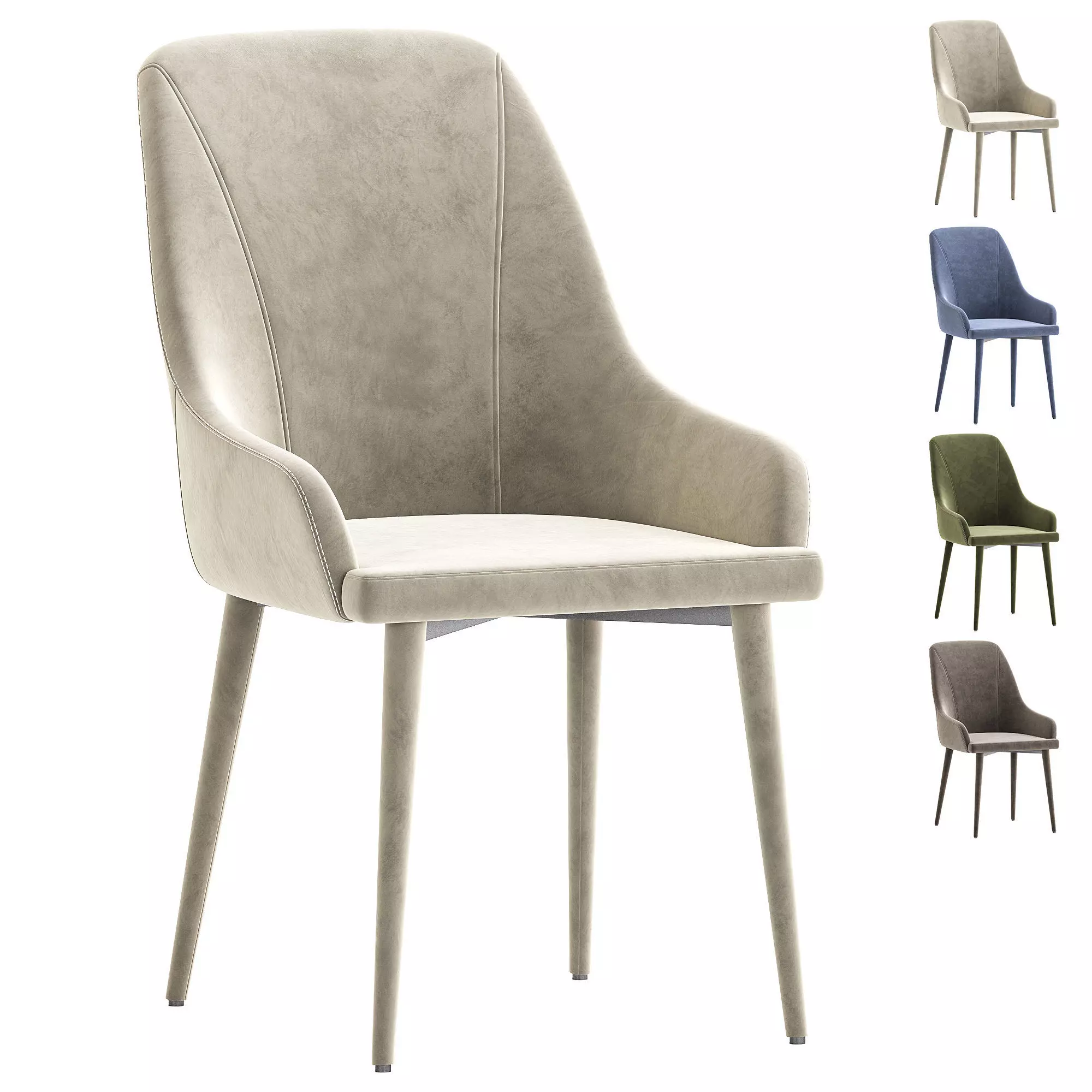 Kyro chair By danetti 3D model_0