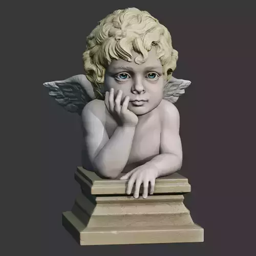 Cherub At Balcony