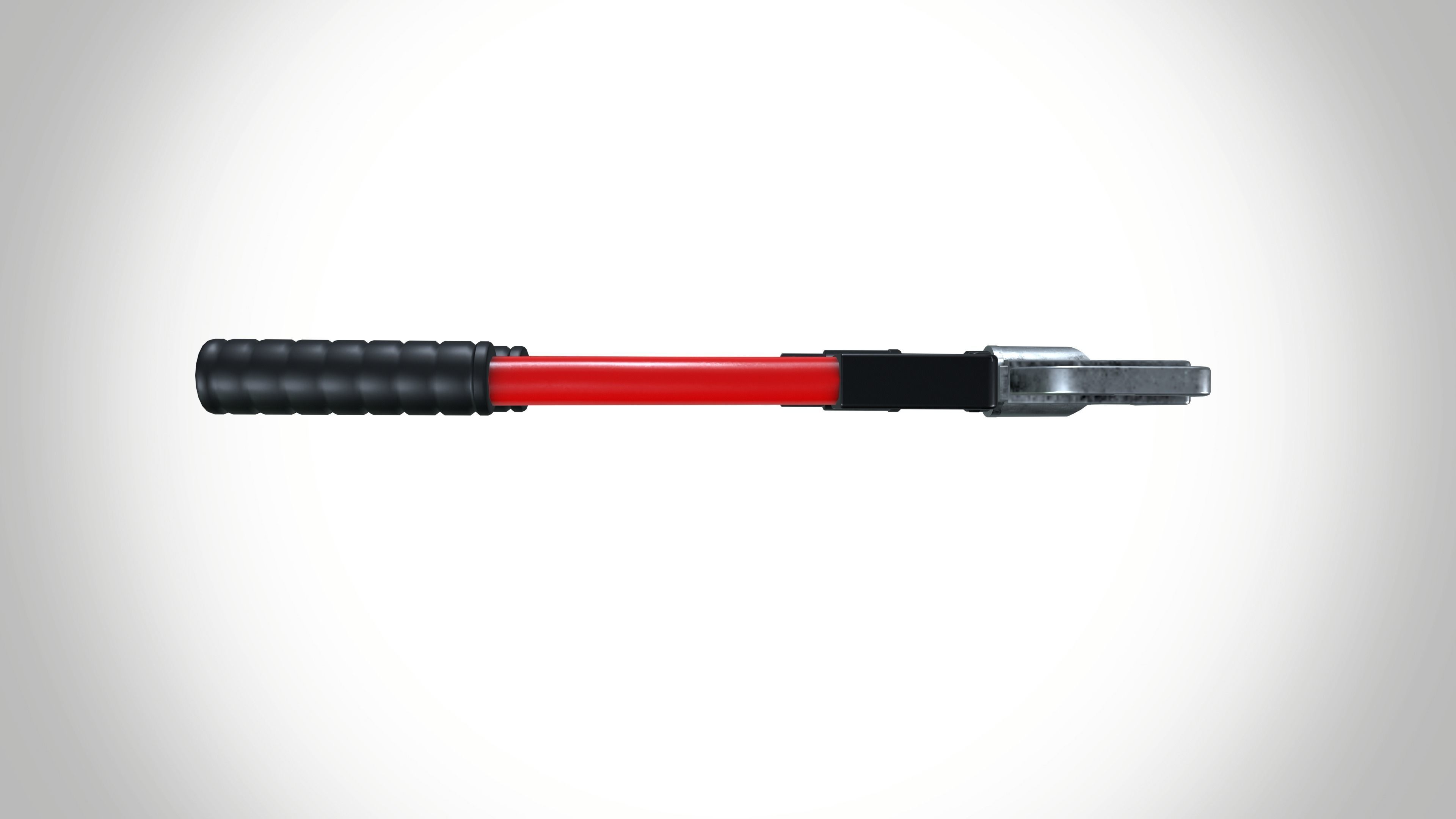 Hydraulic crimping plier Low-poly 3D model_9