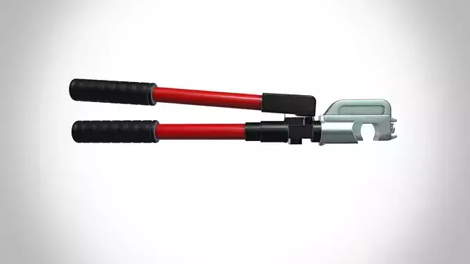 Hydraulic crimping plier