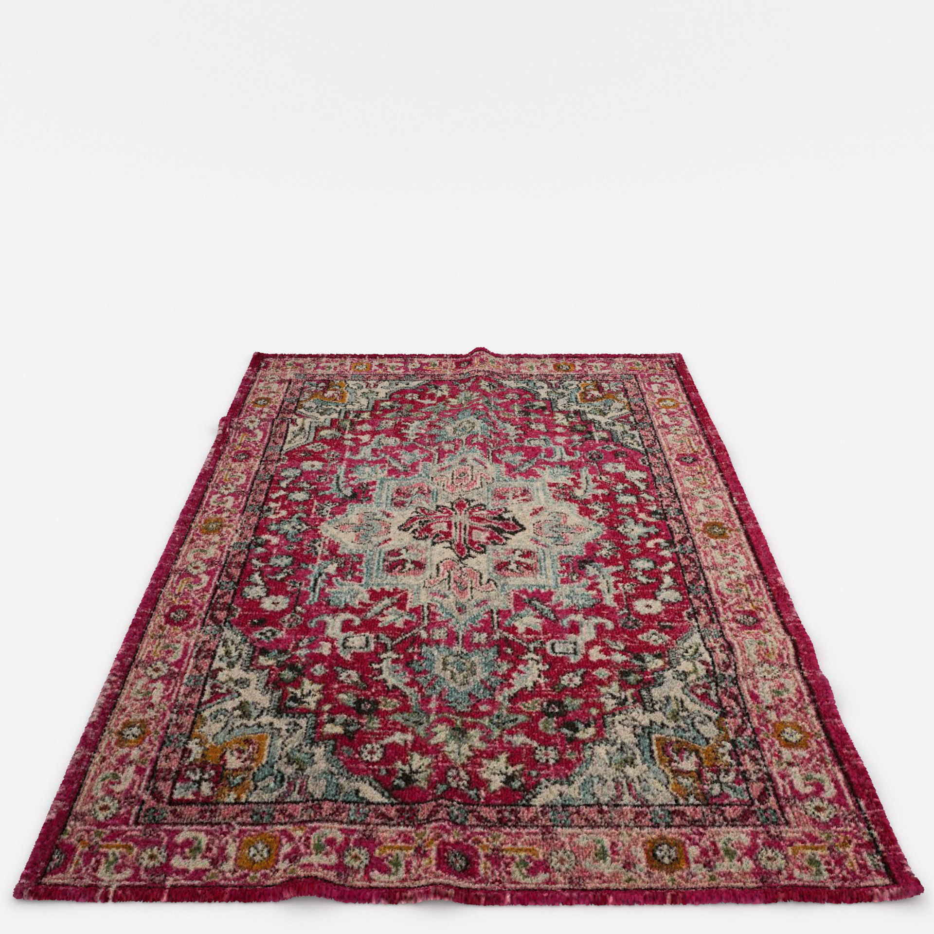 Rugs No 987 Low-poly 3D model_4