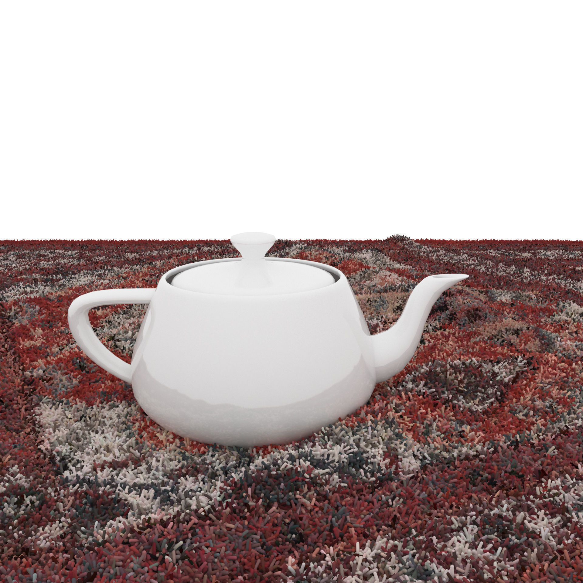 Rugs No 987 Low-poly 3D model_7