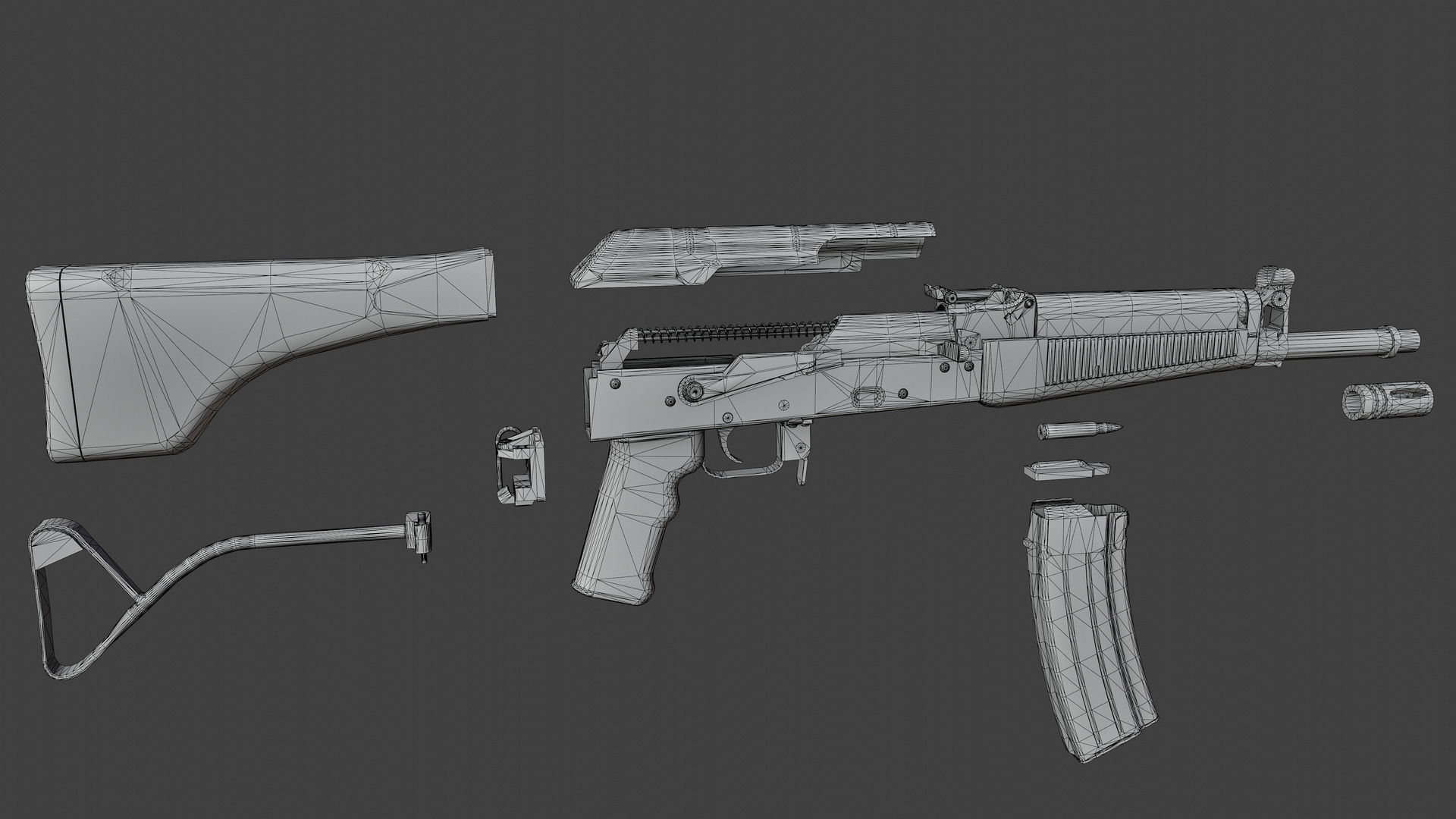 Wieger 940 Low-poly 3D model_12