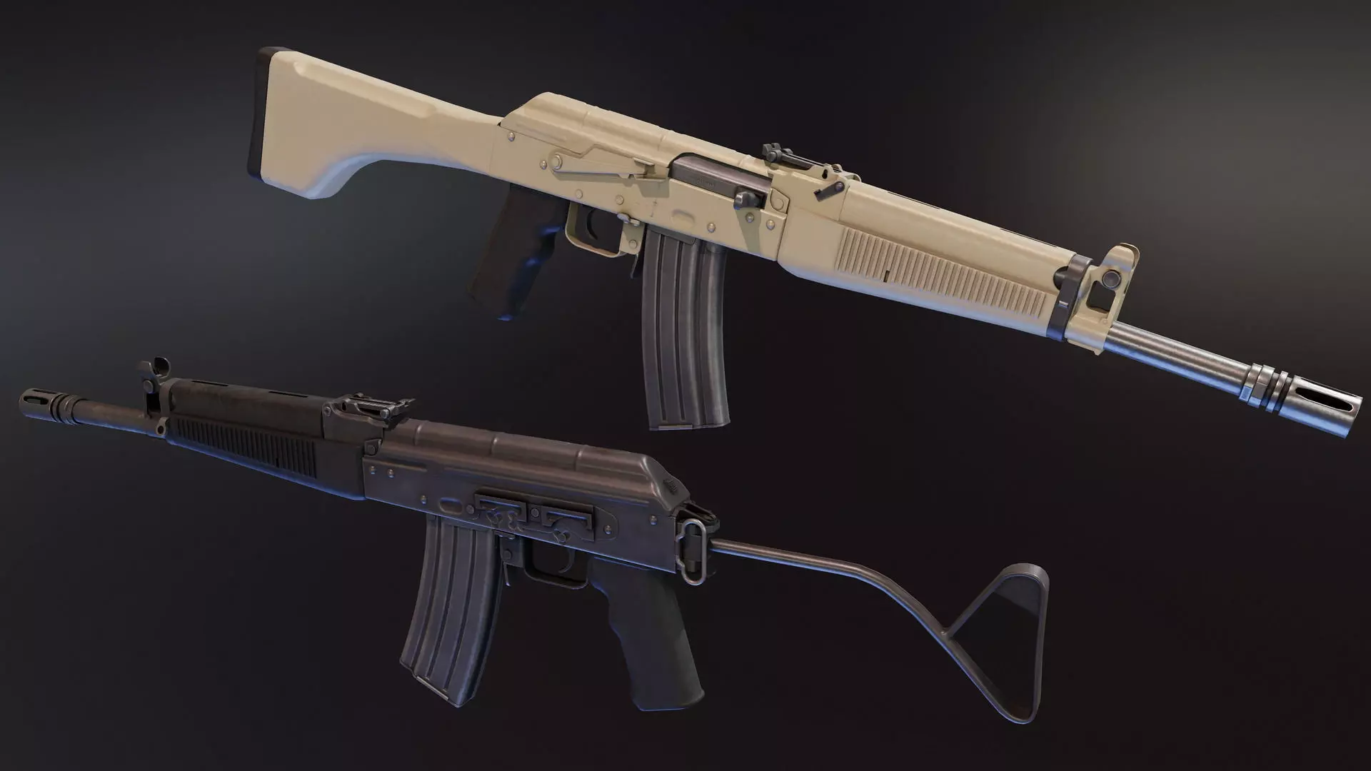 Wieger 940 Low-poly 3D model_0