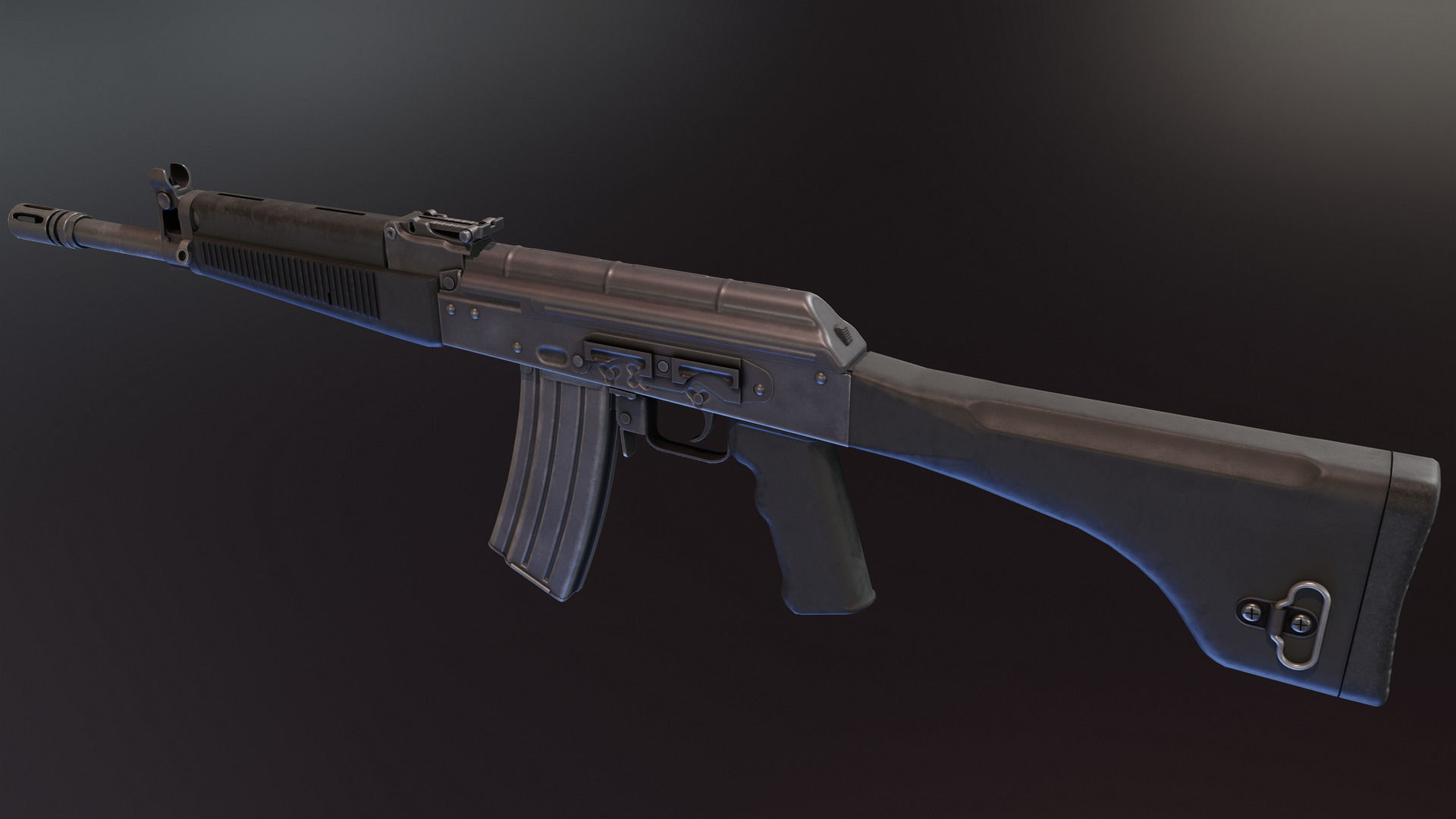 Wieger 940 Low-poly 3D model_2