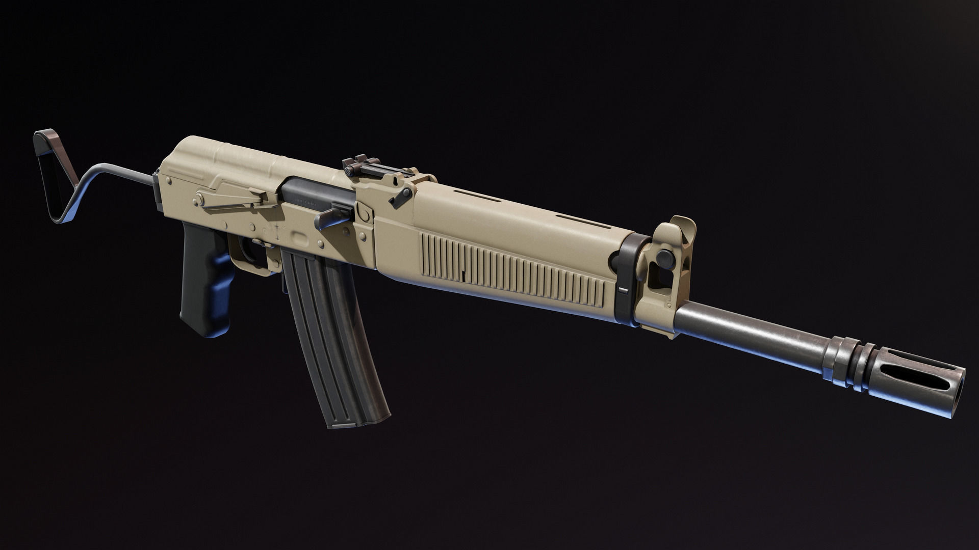 Wieger 940 Low-poly 3D model_6