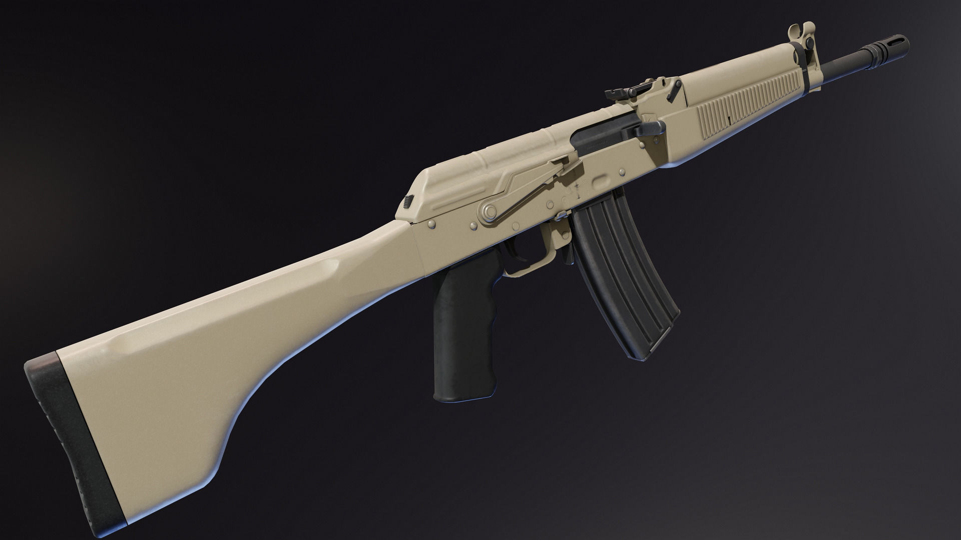 Wieger 940 Low-poly 3D model_8