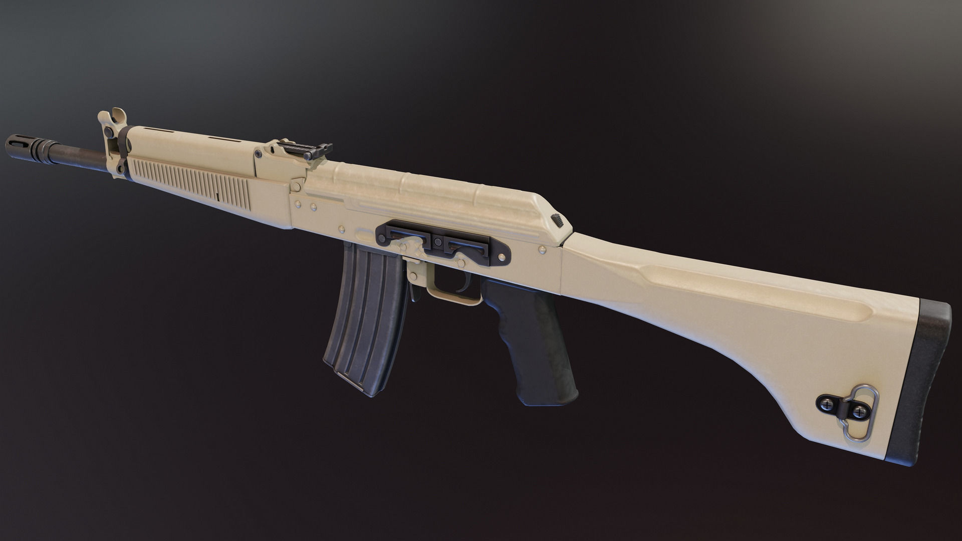 Wieger 940 Low-poly 3D model_4