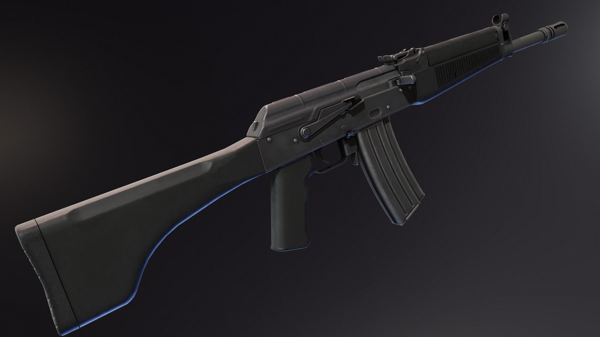 Wieger 940 Low-poly 3D model_7