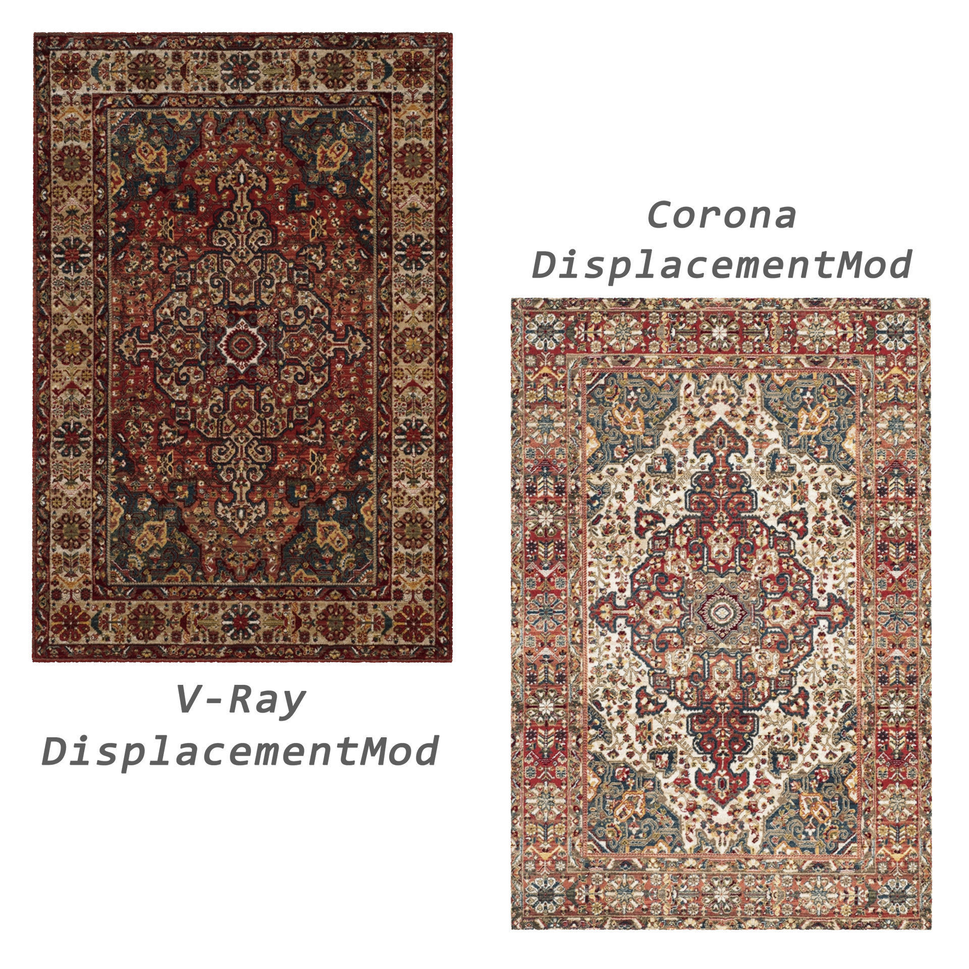 Rugs No 988 Low-poly 3D model_2