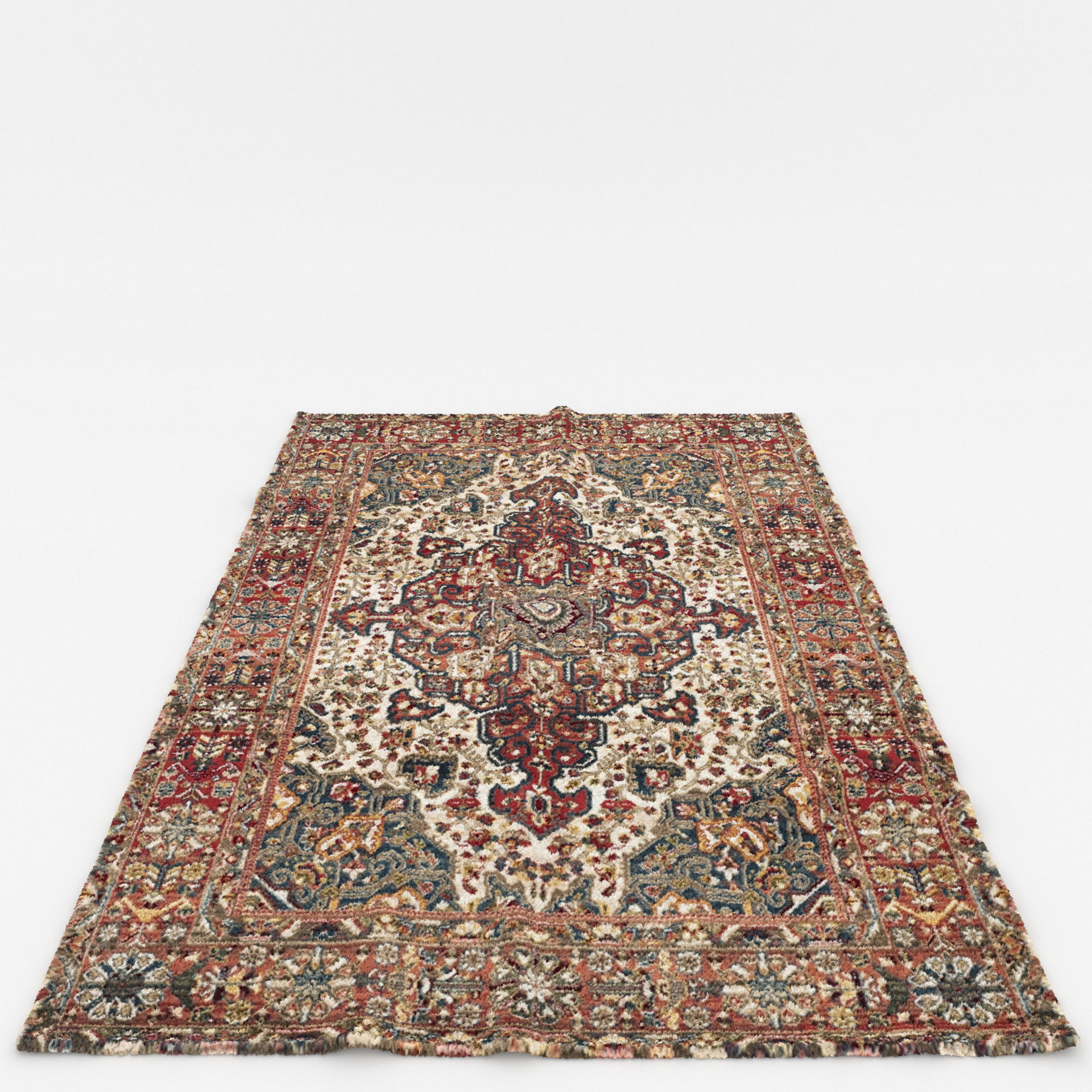 Rugs No 988 Low-poly 3D model_4