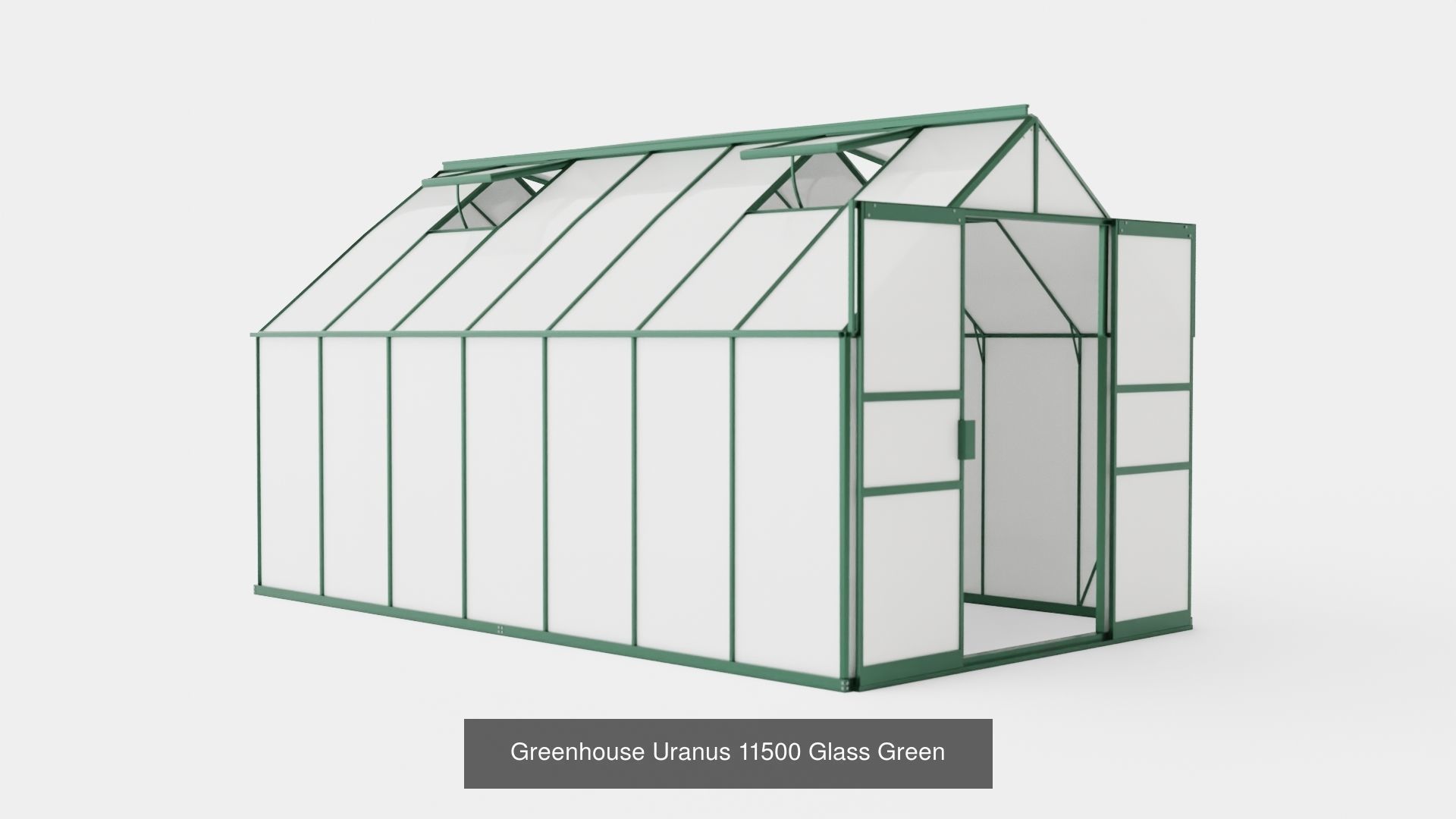 Collection of Greenhouse Uranus Green - 4 Models _4