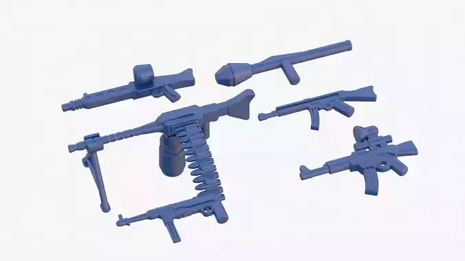 Lego Weapon Collections
