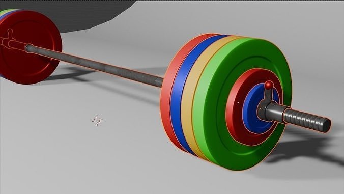 DUMBBELL BAR  3D model