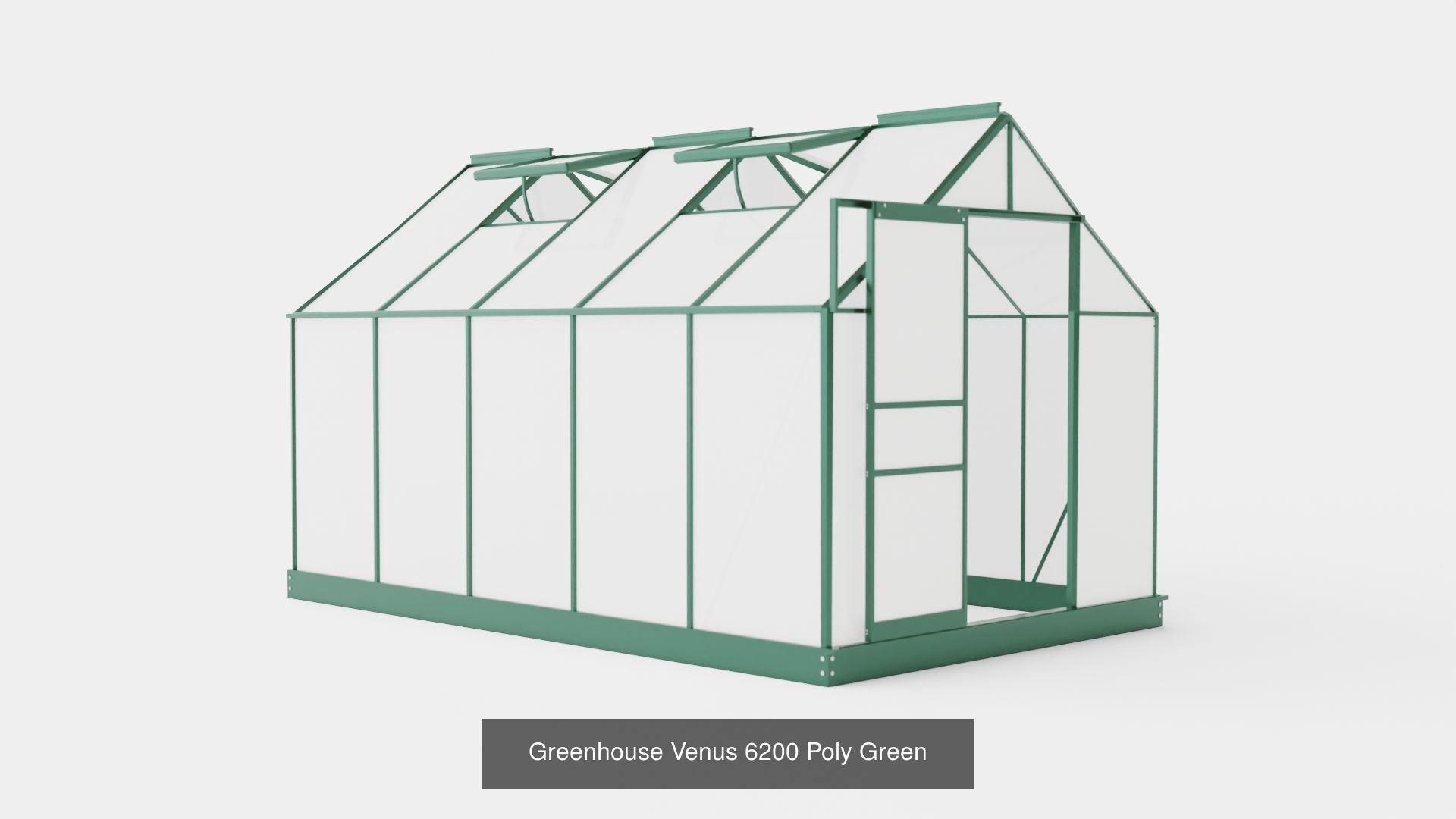 Collection of Greenhouse Venus Green - 8 Models _3