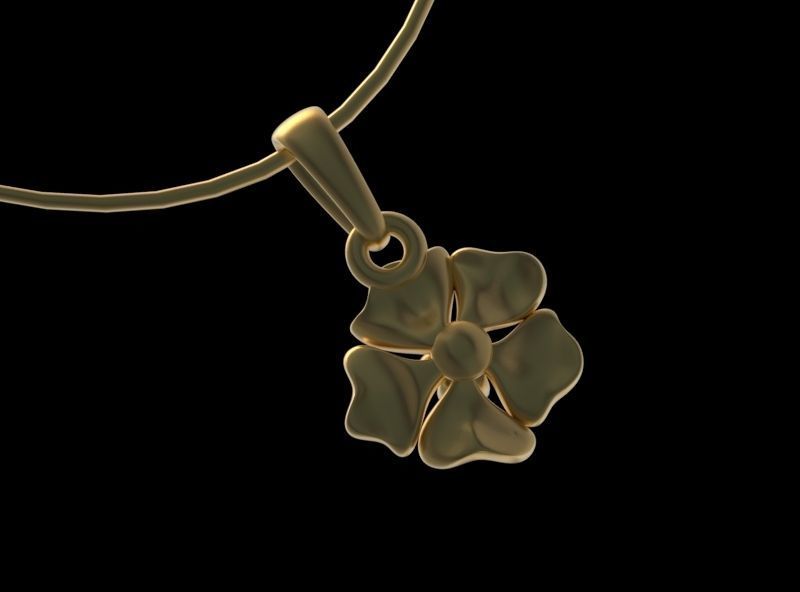 PENDANT FLOWER 3D print model_28