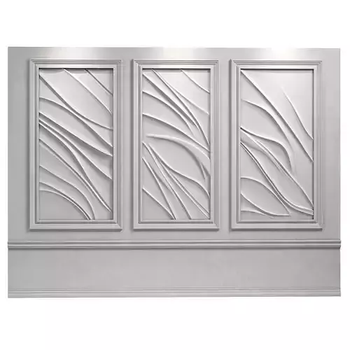 Decorativ panel wave 13