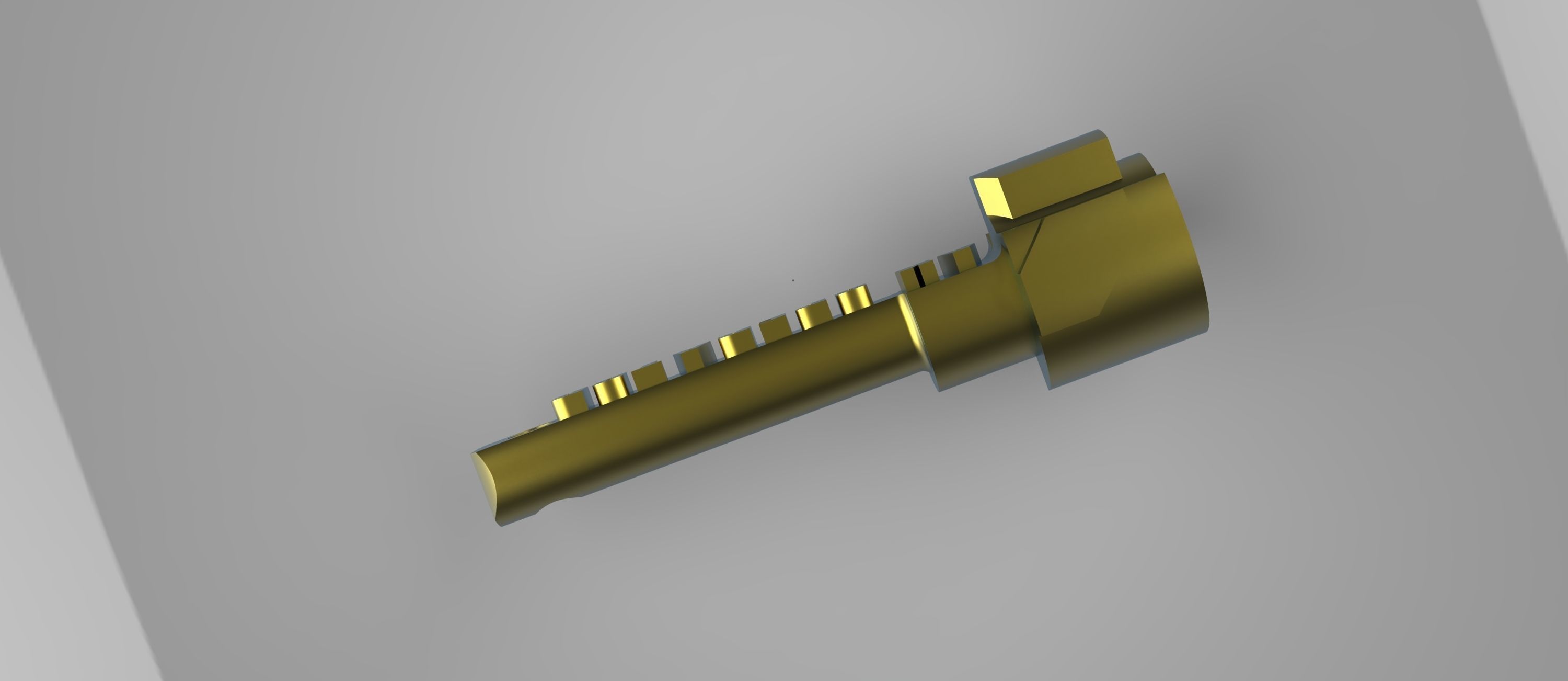 Key chain 3D print model_1