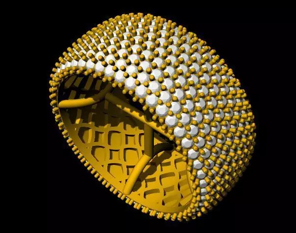 Eternity band ring 3dm and stl file 3D print model_0