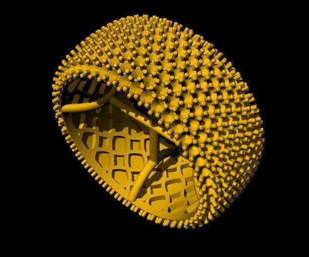 Eternity band ring 3dm and stl file 3D print model_6