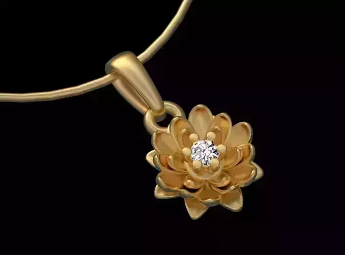 PENDANT FLOWER LOTUS