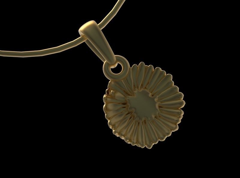 PENDANT FLOWER 3D print model_30