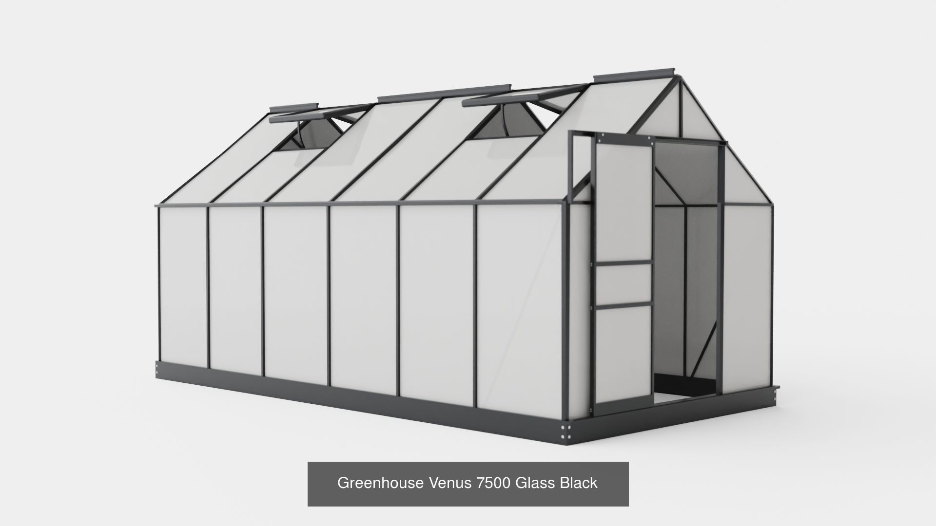 Collection of Greenhouse Venus Glass Black - 3 Models _1