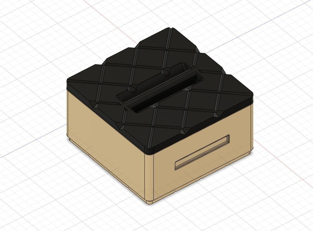 Stackable Humbrol 28ml Bottle Storage Boxes for Cote Maskol Wash 3D print model_5