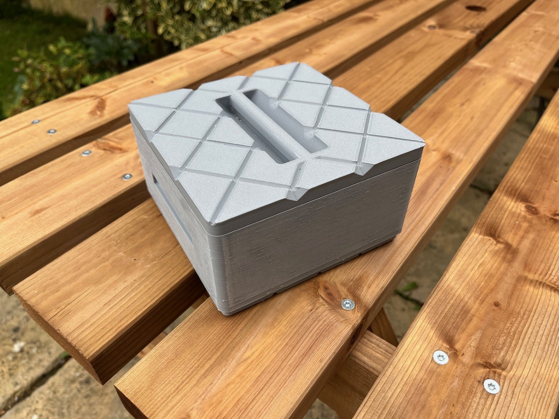 Stackable Humbrol 28ml Bottle Storage Boxes for Cote Maskol Wash 3D print model_2