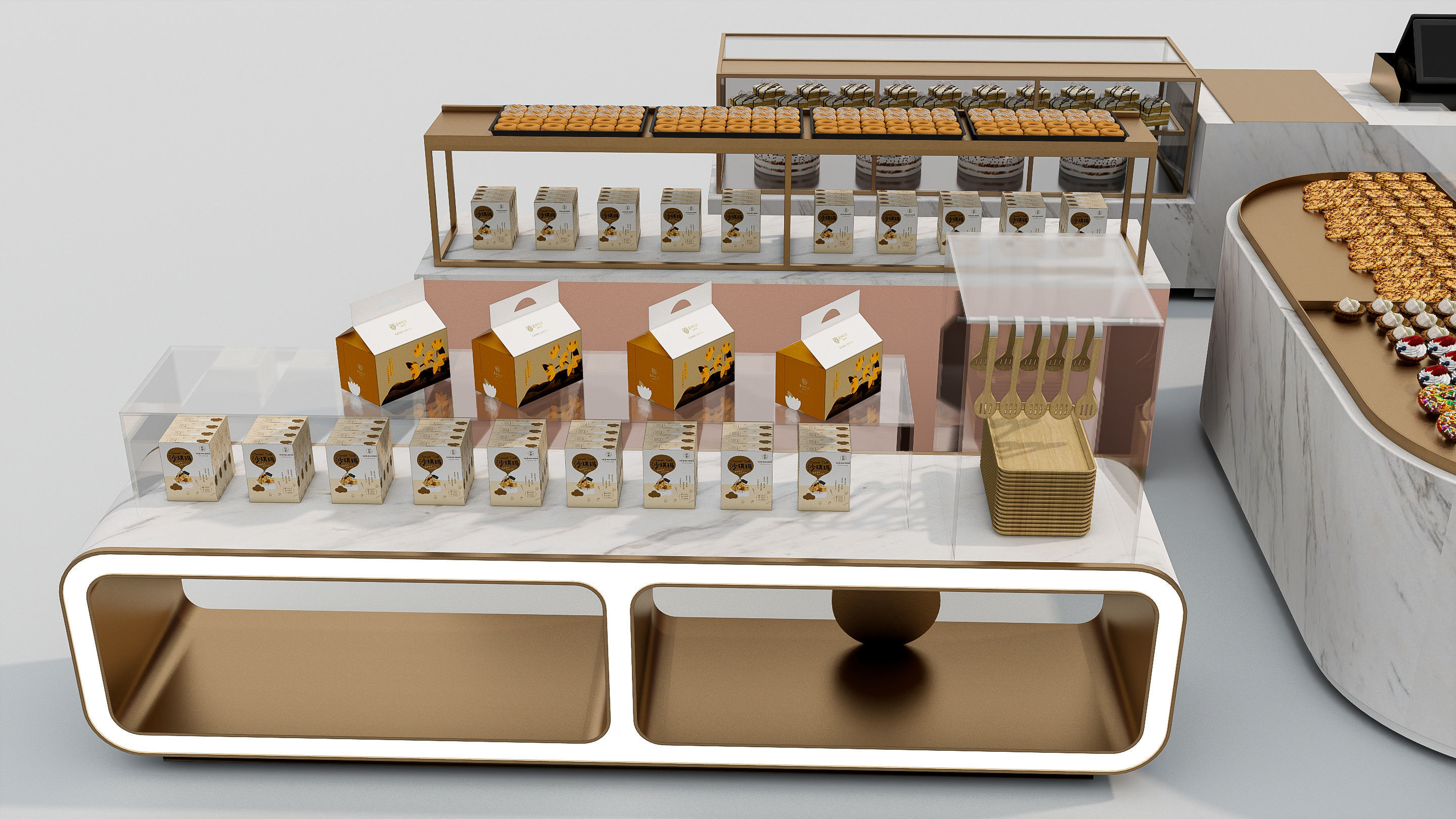 Bakery interior 4 3D model_13