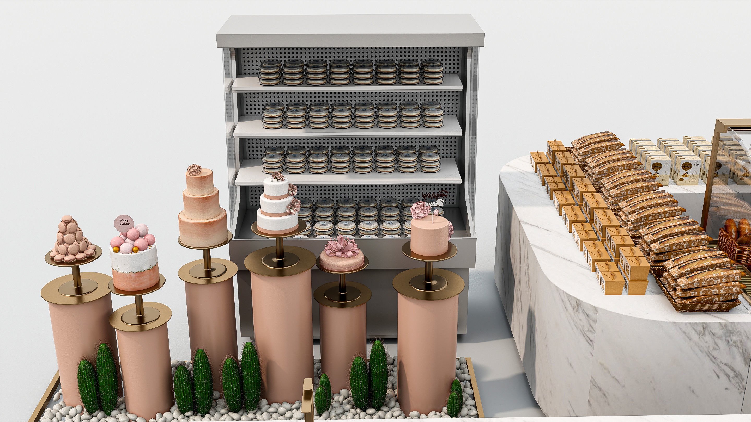 Bakery interior 4 3D model_17