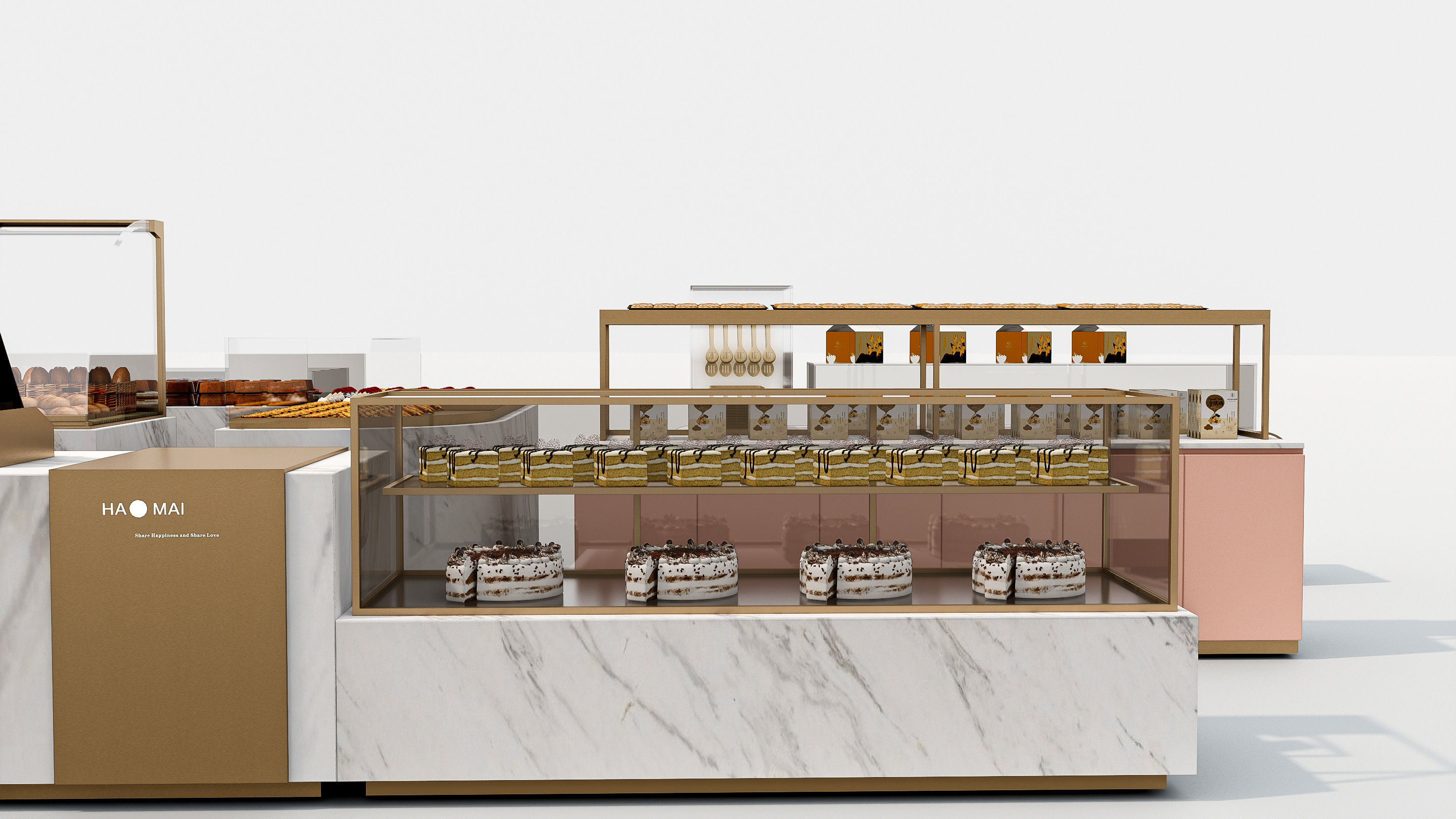 Bakery interior 4 3D model_6