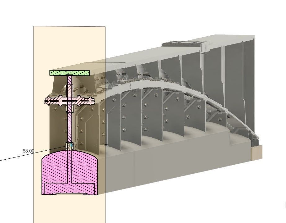 Model Railway - Bridge Girder Support Centre 2 FDM Version 3D print model_13
