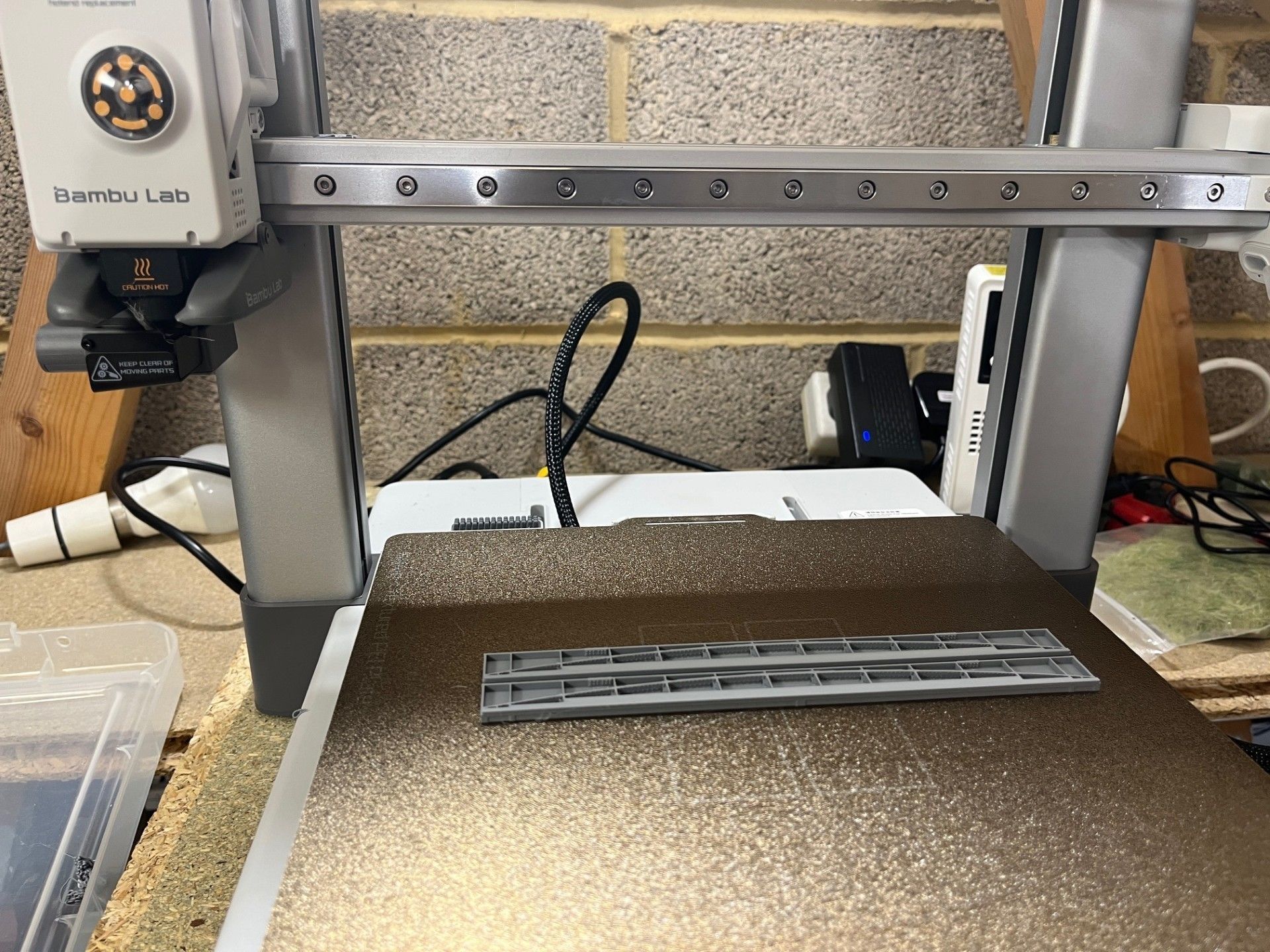 Model Railway - Bridge Girder Support Centre 2 FDM Version 3D print model_6