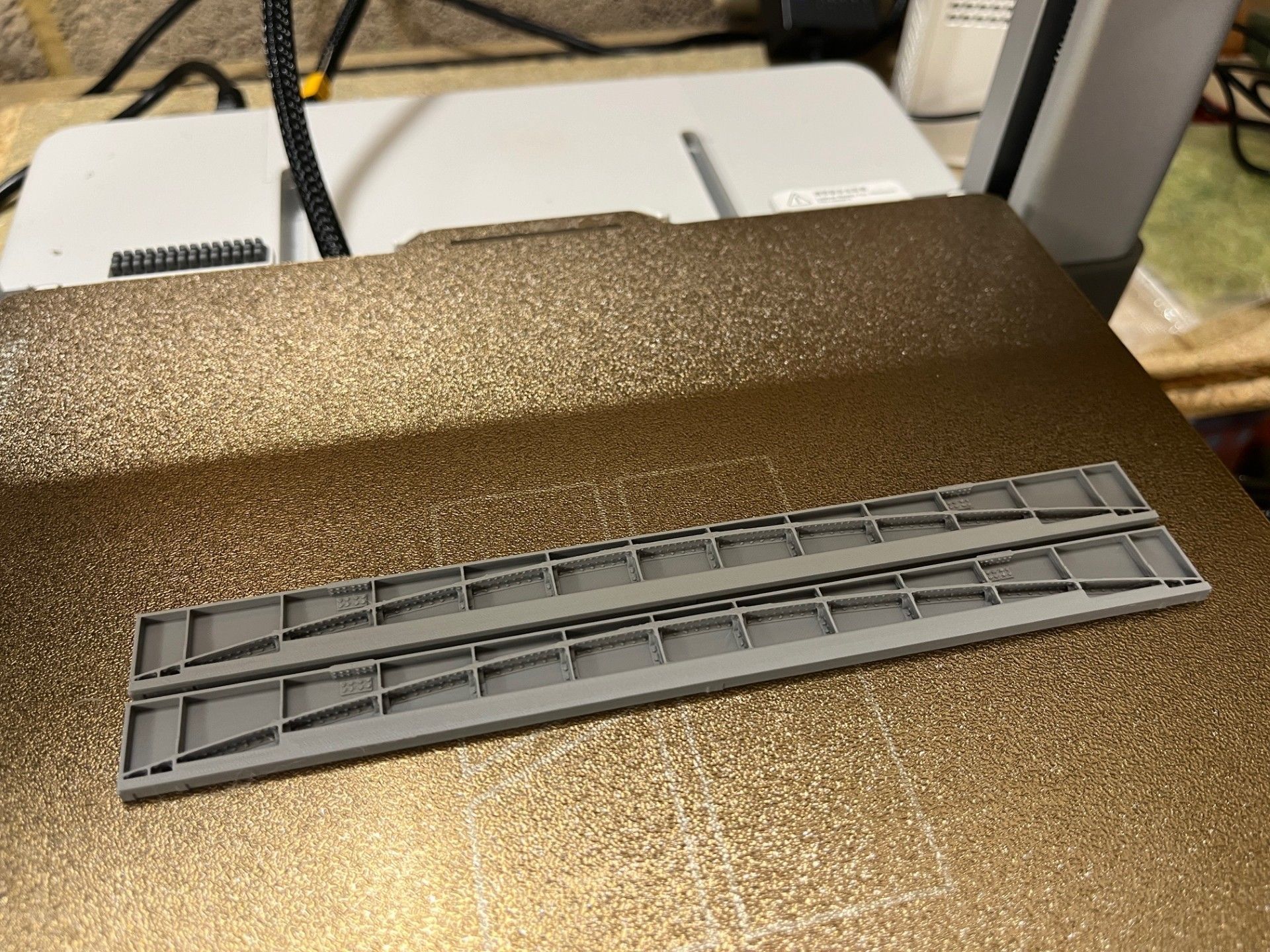 Model Railway - Bridge Girder Support Centre 2 FDM Version 3D print model_3