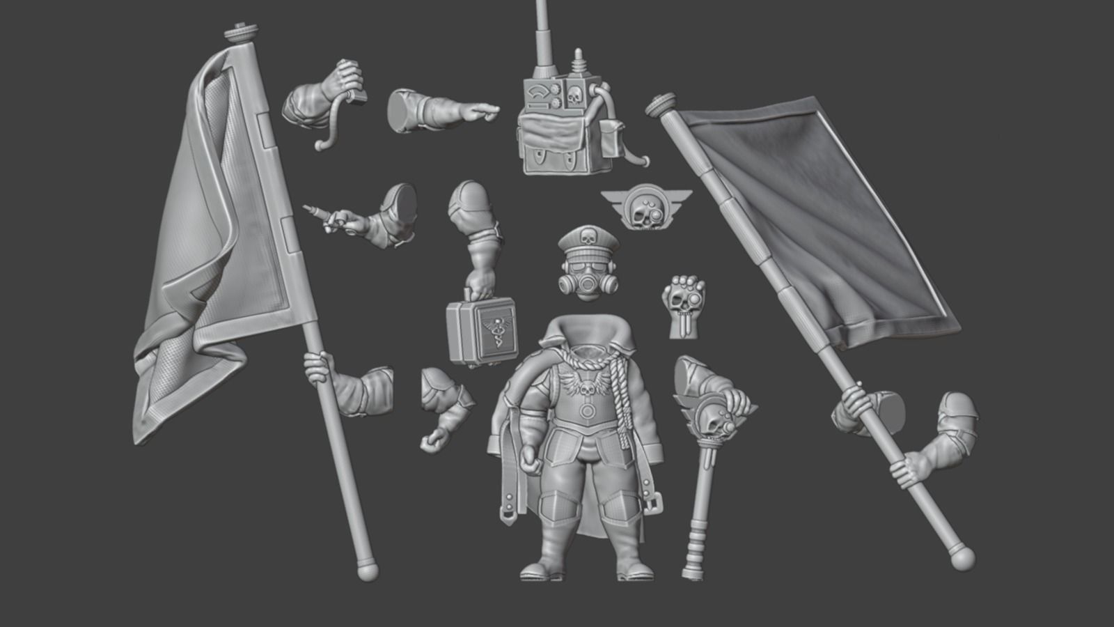 Hive City Guard Elite Stormtroopers 3D print model_10