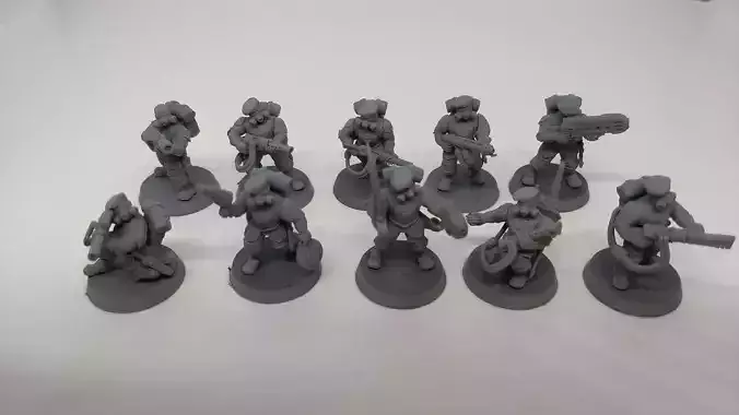 Hive City Guard Elite Stormtroopers 3D print model