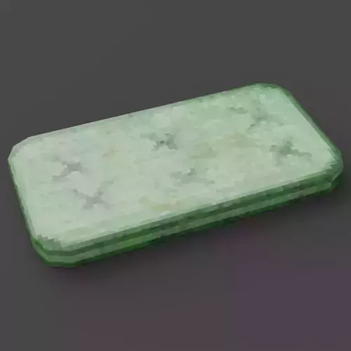 Rusty bed - PBR pixel art Low-poly 3D model