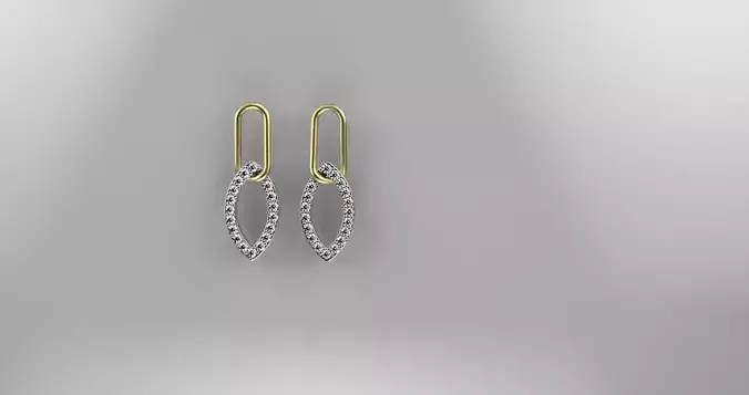 clip earrings printable 3D model 