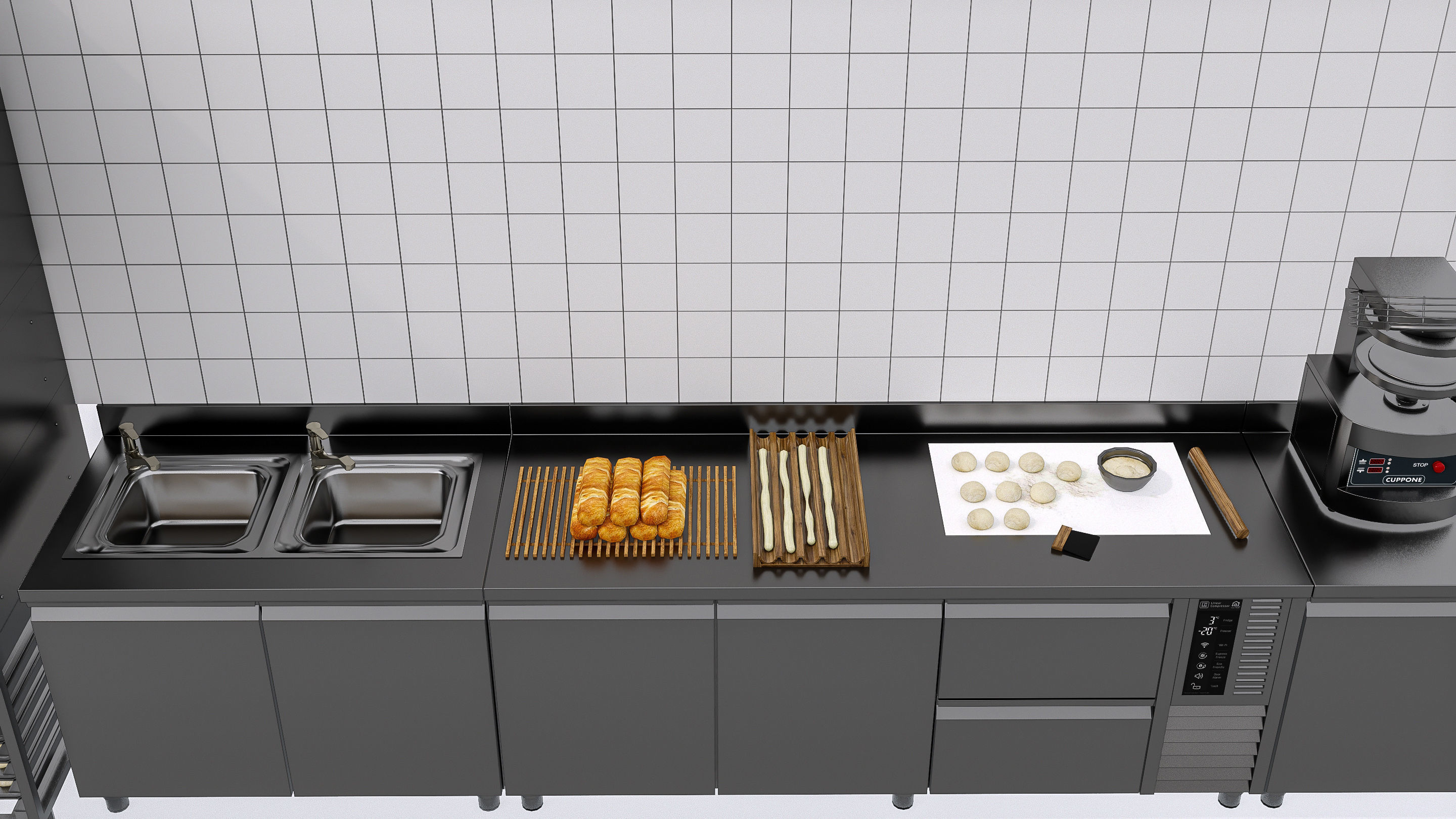 Bakery interior 5 3D model_10