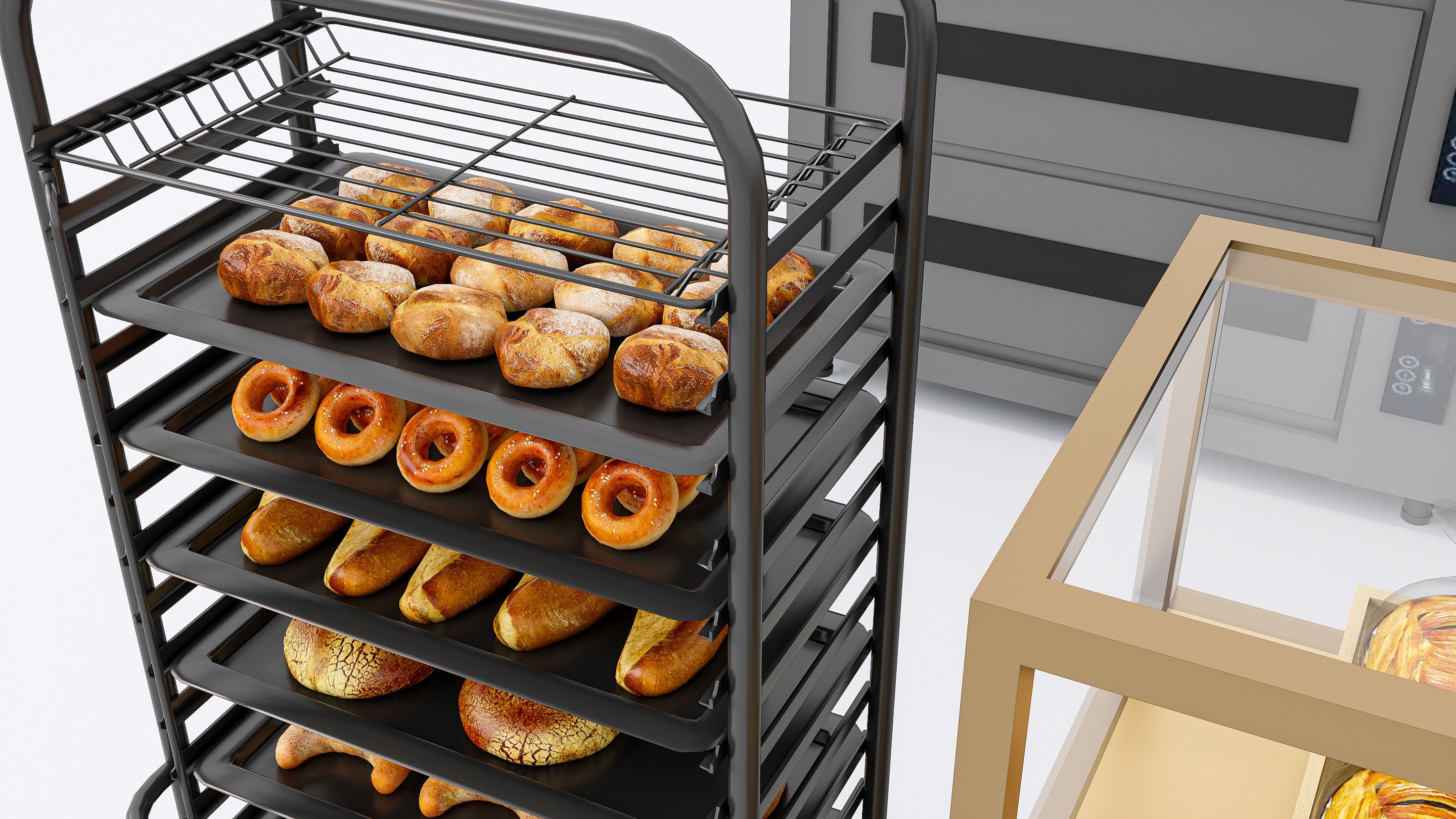 Bakery interior 5 3D model_14