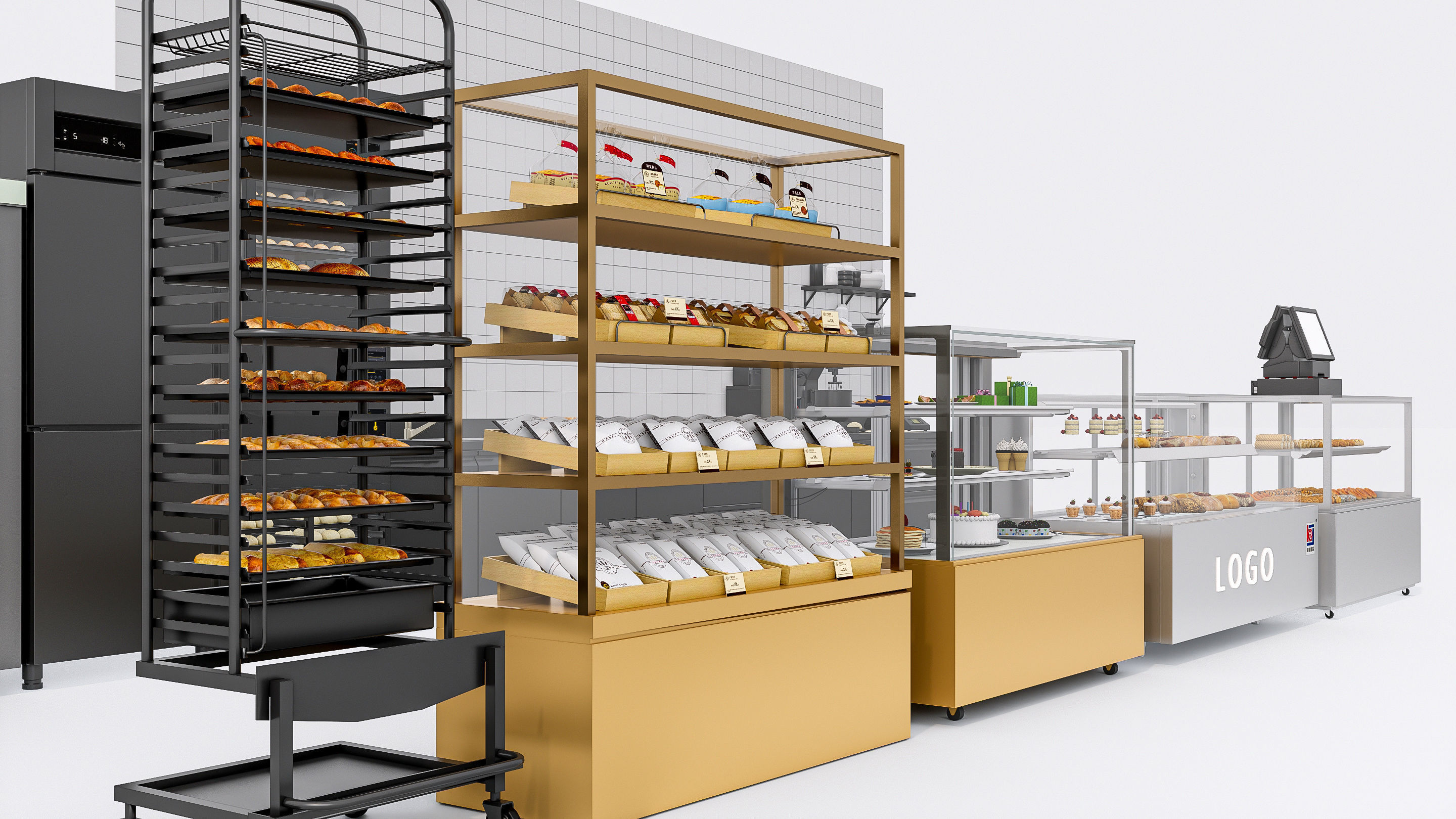 Bakery interior 5 3D model_18