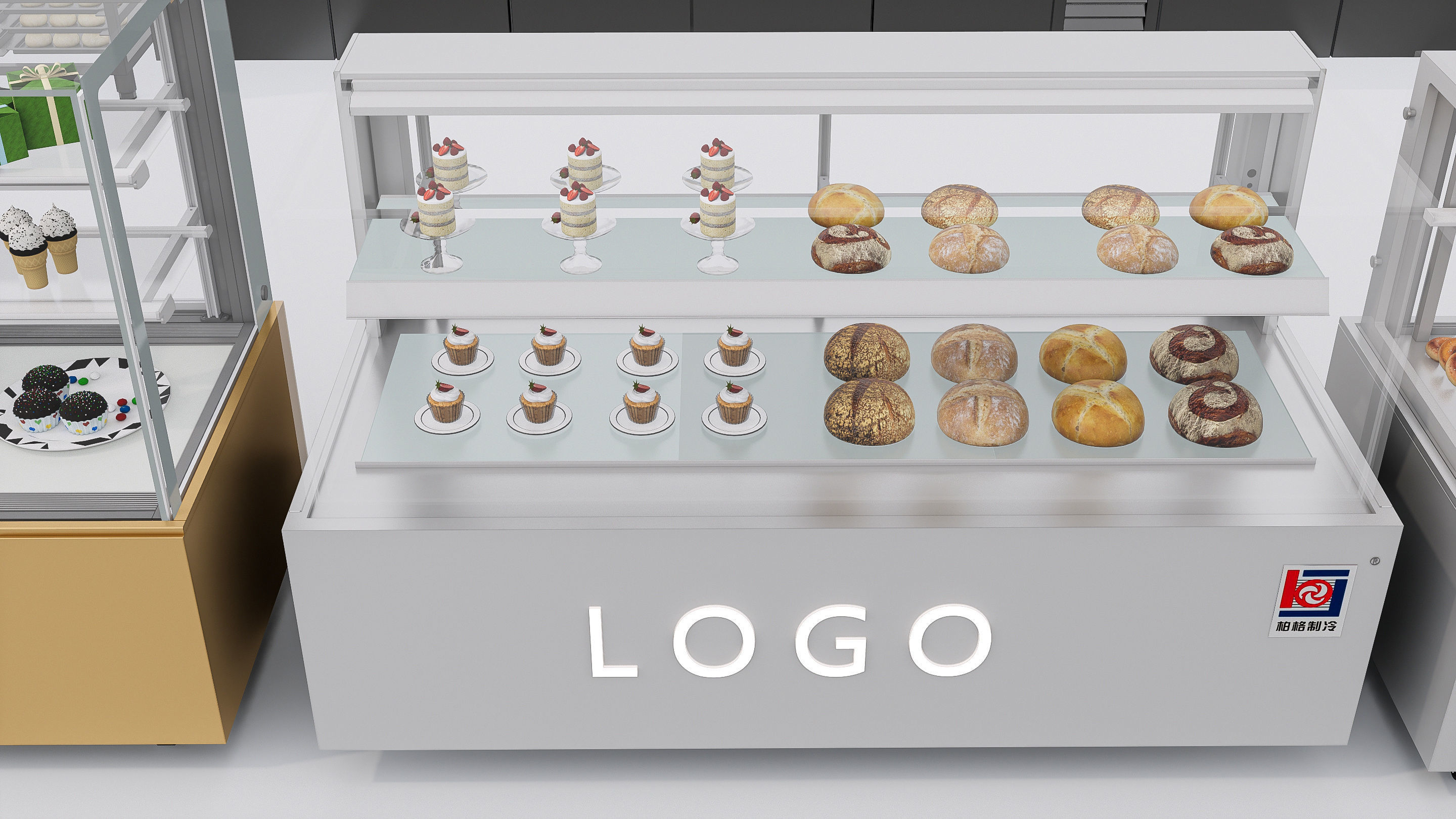 Bakery interior 5 3D model_7