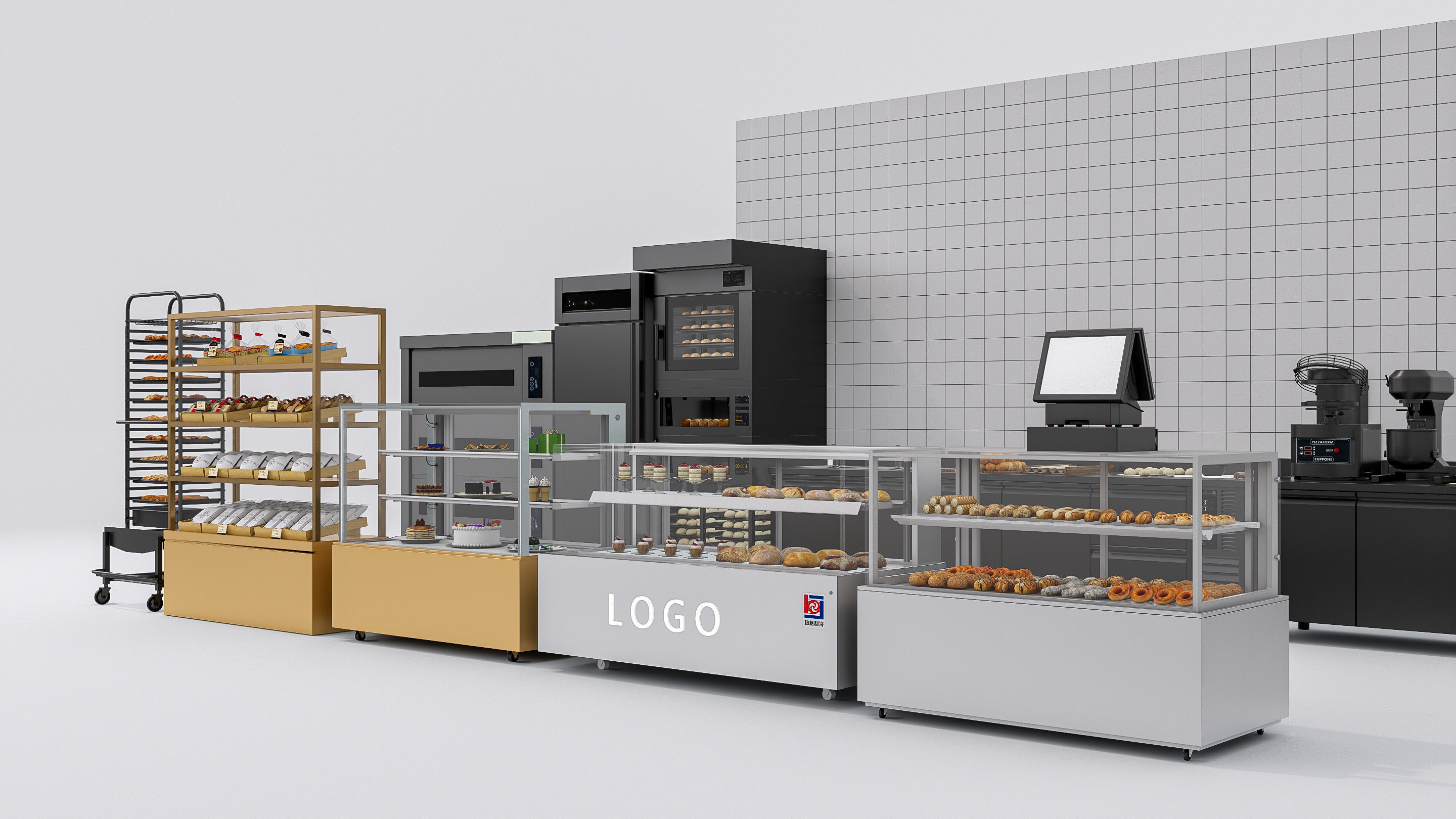 Bakery interior 5 3D model_17
